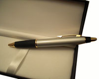 Penna Sfera "silver/oro"