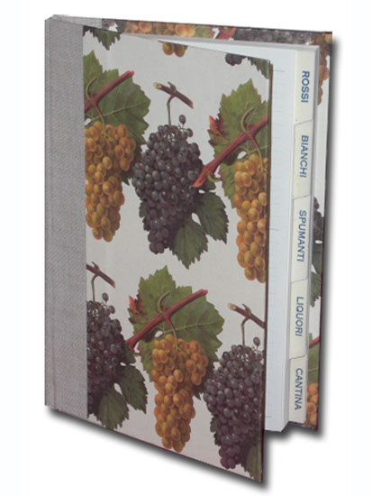 LIBRO DEI VINI "UVA"