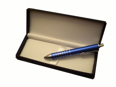 Penna Sfera "alluminio blu"