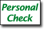 Personal Checks Accepted